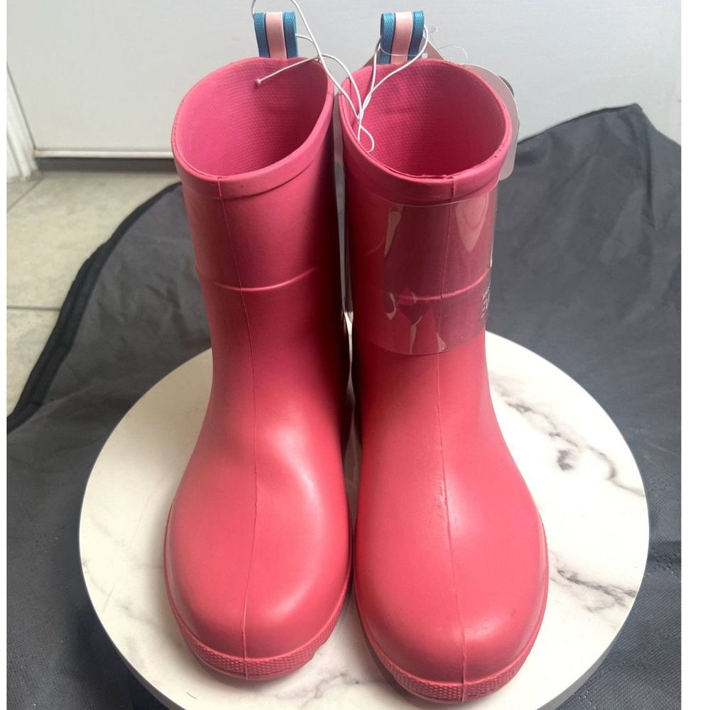 Totes Kid’s Charley Tall Rain Boot with Everywear Technology Big Girls SZ4-5:NWT